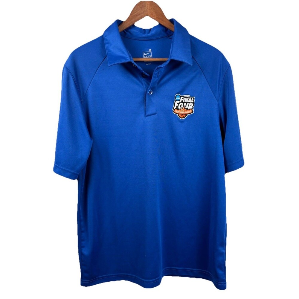 Mens Nike Fit-Dry 2010 NCAA Final Four Basketball Indianapolis Golf Polo Medium